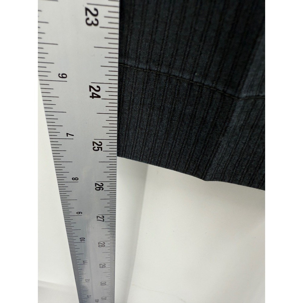 Vince Womens Black Pinstripe Straight‎ Leg Dress Pants Size 8 - Picture 10 of 11